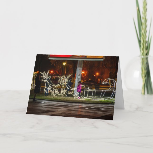 Festividades Cartão de feriado (Frente)