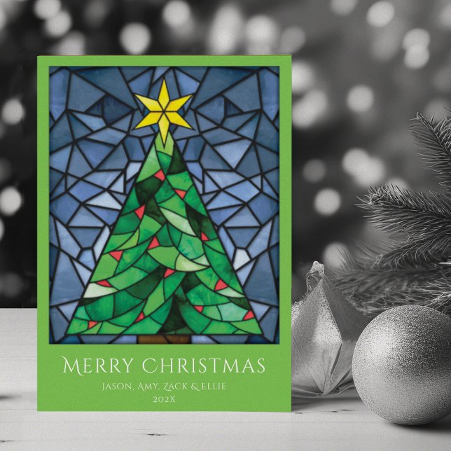 Festividades Cartão de Feriado de Feriado Feliz Vintage (Criador carregado)