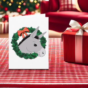 Festividades Cartão de Feriado de Férias Folheto de Natal Cute 