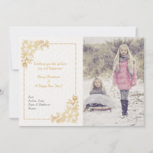 Festividades Cartão de Feriado de Foto Espírito Glorioso