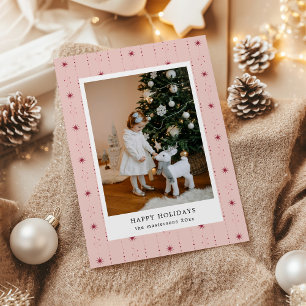 Festividades Cartão de Feriado de Papel de Carteira para Estrel