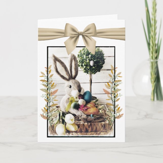 Festividades Cartão de Feriado de Páscoa de 5" x 7" (Frente)