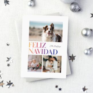 Festividades Cartão de Feriado de Título de Gradação Feliz Navi