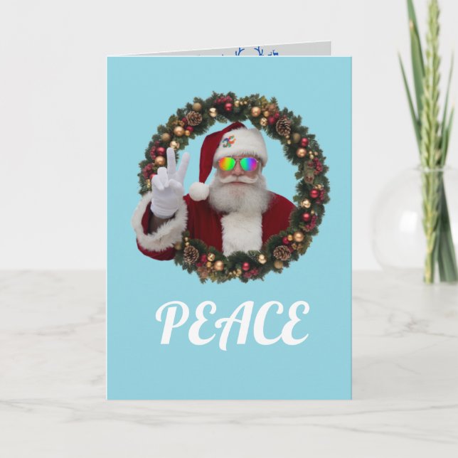 Festividades Cartão de Feriado Dobrado (Frente)