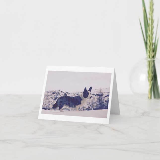 Festividades Cartão de Feriado Dobrado (Frente)