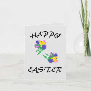 Festividades Cartão de Feriado Dobrado : Páscoas