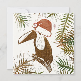 Festividades Cartão de Feriado Plano