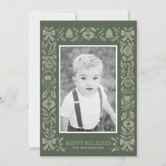 Festividades Cartão de Feriado Plano, Tamanho: 10,8 cm x 14 cm,