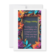 Cartão de Feriado Plano, Tamanho: 4,25" x 5,5", Pa