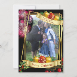 Festividades Cartão de Feriado Simples