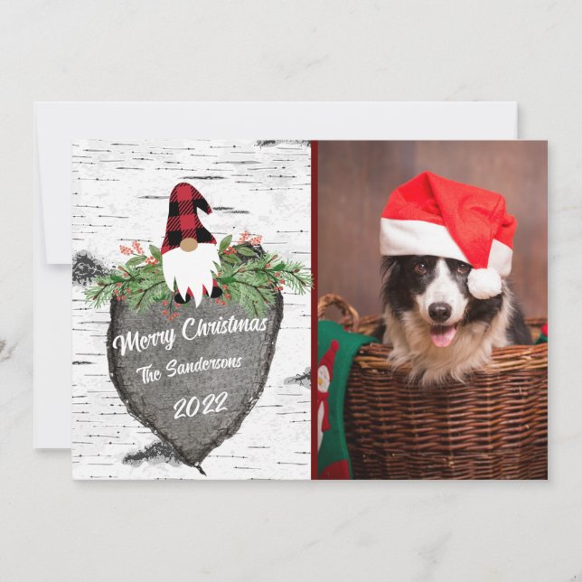 Festividades Cartão de Feriado Simples (Frente)