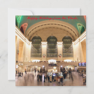 FESTIVIDADES CARTÃO DE FERIADOS GRAND CENTRAL FELIZ