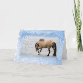 Festividades Cartão de Férias 5x7 Sorraia Mustang Don Juan