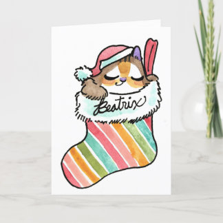 Festividades Cartão de férias Beatrix