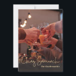 Festividades Cartão de Férias Chag Sameach<br><div class="desc">Feliz Banquete! Celebre as Banquetes de י ה ו nosso Elohim enviando a sua família e amigos um cartão de saudação de Passover Feliz. Adicione seu nome de família ao modelo e ele aparecerá na frente e atrás da placa. As costas têm modelo para a sua mensagem pessoal. Substitua o...</div>