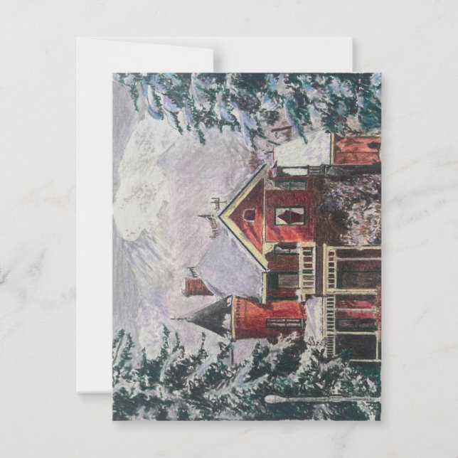 Festividades Cartão de Férias Colorado B & B Flat (Frente)