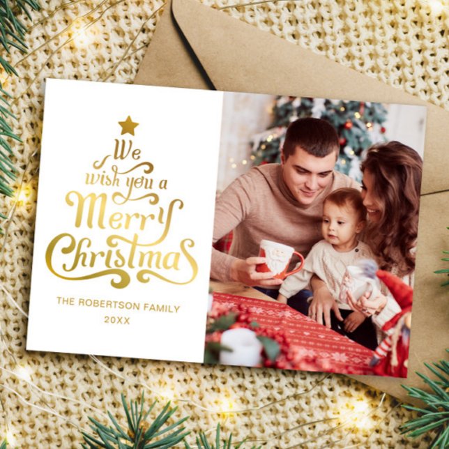 Festividades Cartão de Férias da Família Feliz Natal (Criador carregado)