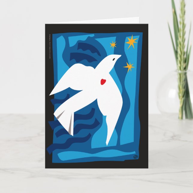 Festividades Cartão de Férias da Porta de Paz (Frente)