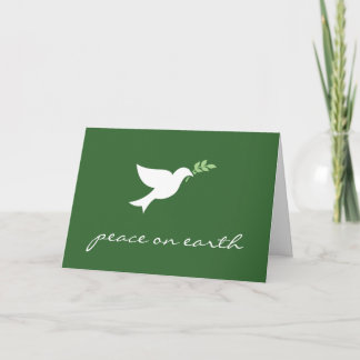 Festividades Cartão de Férias da Terra para Paz