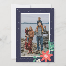 Festividades Cartão de Férias das Estrelas de Foto Festivas da 