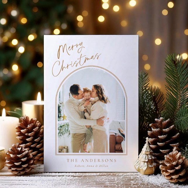 Festividades Cartão de Férias de Arch Simplístico (Criador carregado)