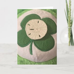 Festividades Cartão de Férias de Areia