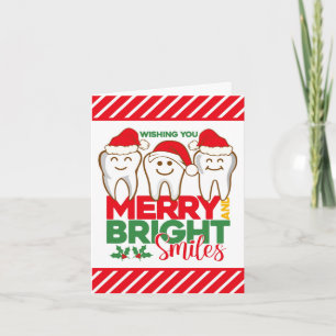 Festividades Cartão de Férias de Consultório Odontológico