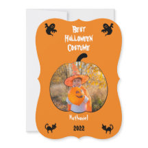 Cartão de Férias de Fantasia de Halloween Personal