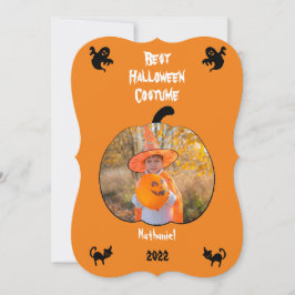 Festividades Cartão de Férias de Fantasia de Halloween Personal