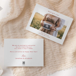 Festividades Cartão de Férias de Gravidez Ultrassom de Melhor P