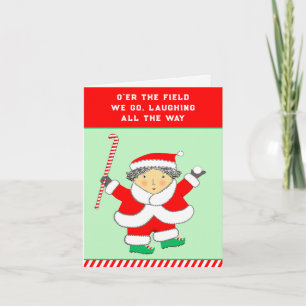 Festividades Cartão de Férias de Hóquei em Campo