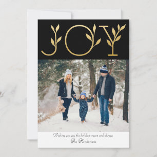 Festividades Cartão de Férias de Joy Elegante