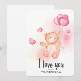 Festividades Cartão de Férias de namorados