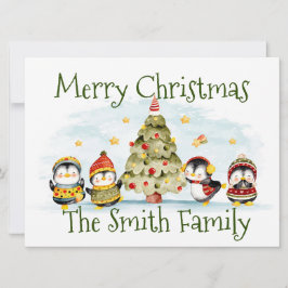 Festividades Cartão de Férias de Natal