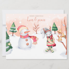 Festividades Cartão de Férias de Natal