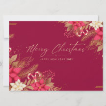 Cartão de Férias de Natal