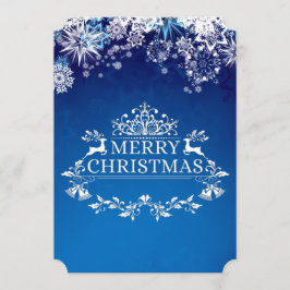 Festividades Cartão de Férias de Natal da Terra Marinha de inve