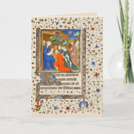 Festividades Cartão de Férias de Natal de Natividade, cerca de 