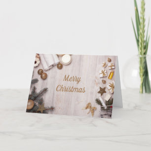 Festividades Cartão de Férias de Natal/Feriado de Salão ou spa