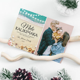 Festividades Cartão de Férias de Natal Mele Kalikimaka