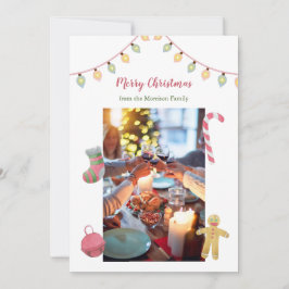 Festividades Cartão de Férias de Natal, Natal