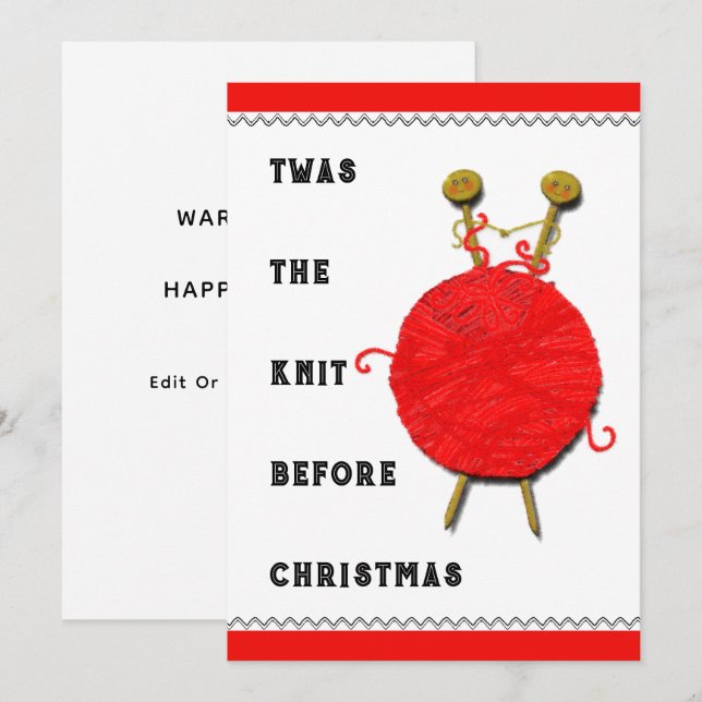 Festividades Cartão de Férias de Natal para Mala (Frente/Verso)