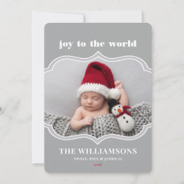 Festividades Cartão de Férias de Natal Quadro