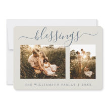 Cartão de Férias de Natal Rustic Berries