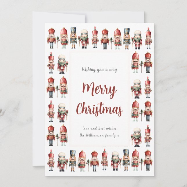 Festividades Cartão de Férias de Natal tradicional para o Notur (Frente)