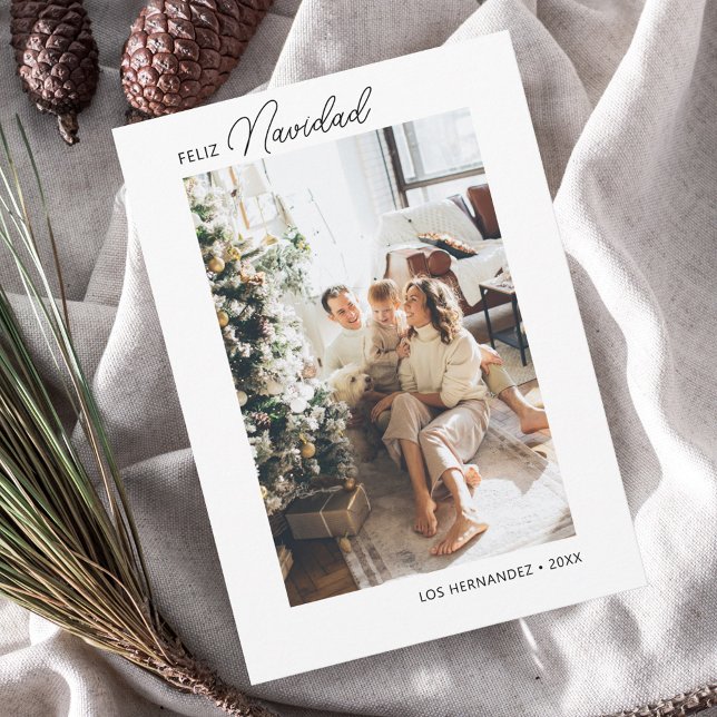 Festividades Cartão de Férias de Script Retroativo Feliz Navida (Criador carregado)