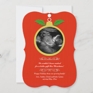 Festividades Cartão de Férias de Ultrassom