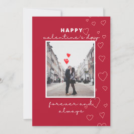 Festividades cartão de férias, dia dos namorados feliz