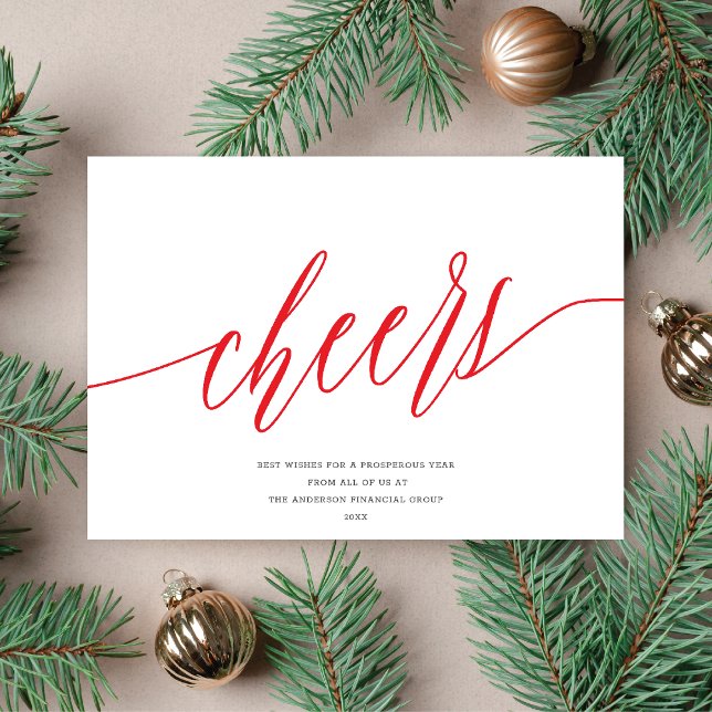 Festividades Cartão de Férias Empresariais Não Fotografado do M (Criador carregado)