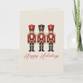 Festividades Cartão de Férias Feliz Corporativo Nutcracker Busi